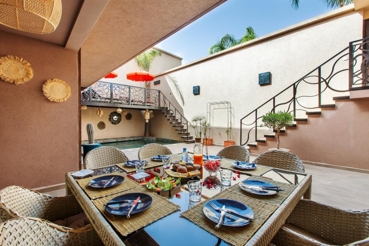 Villa Serenity & Spa - Breakfast Marrakesh Bagian luar foto