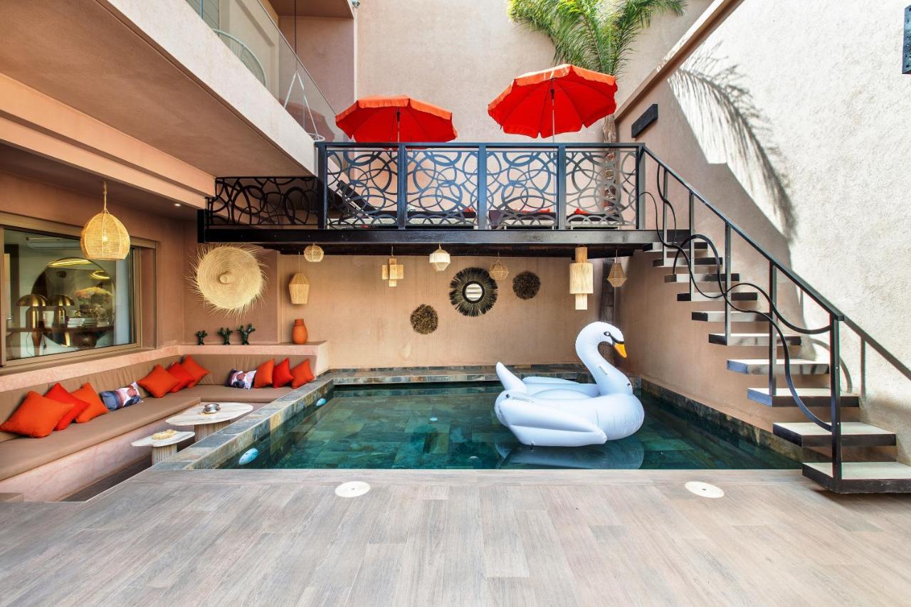 Villa Serenity & Spa - Breakfast Marrakesh Bagian luar foto